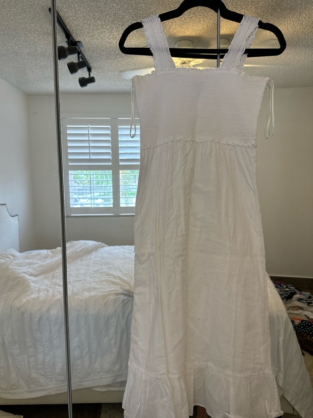 NIC+ZOE White Smocked Tank Dress